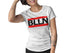 weißen BLLN T-Shirt für Frauen