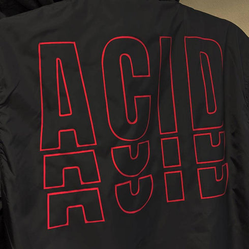 Acid Techno Windrunner in schwarz und rot