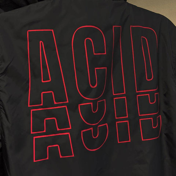 Acid Techno Windrunner in schwarz und rot