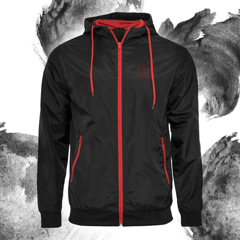 Acid Techno Windrunner in schwarz und rot