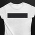 weißes censored T-Shirt für Frauen