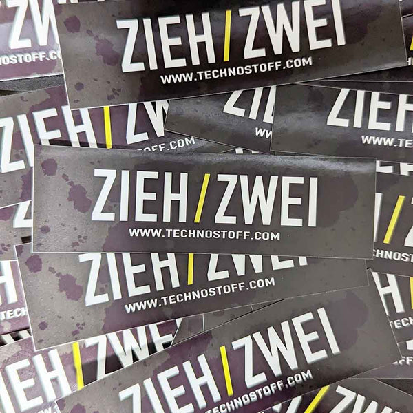 Zieh Zwei Sticker Paket von Technostoff