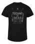 Techno is Dead Necromant - Long Live Techno T-Shirt (unisex, schwarz) – schwarz – Technostoff Streetwear