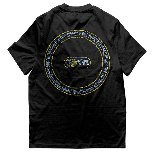 Techno Tribe Circle T-shirt (unisex, black) – Technostoff streetwear