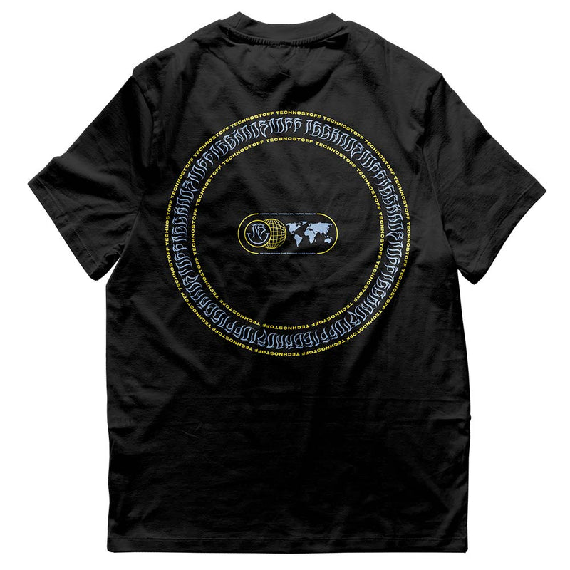 Techno Tribe Circle T-Shirt (unisex, black)