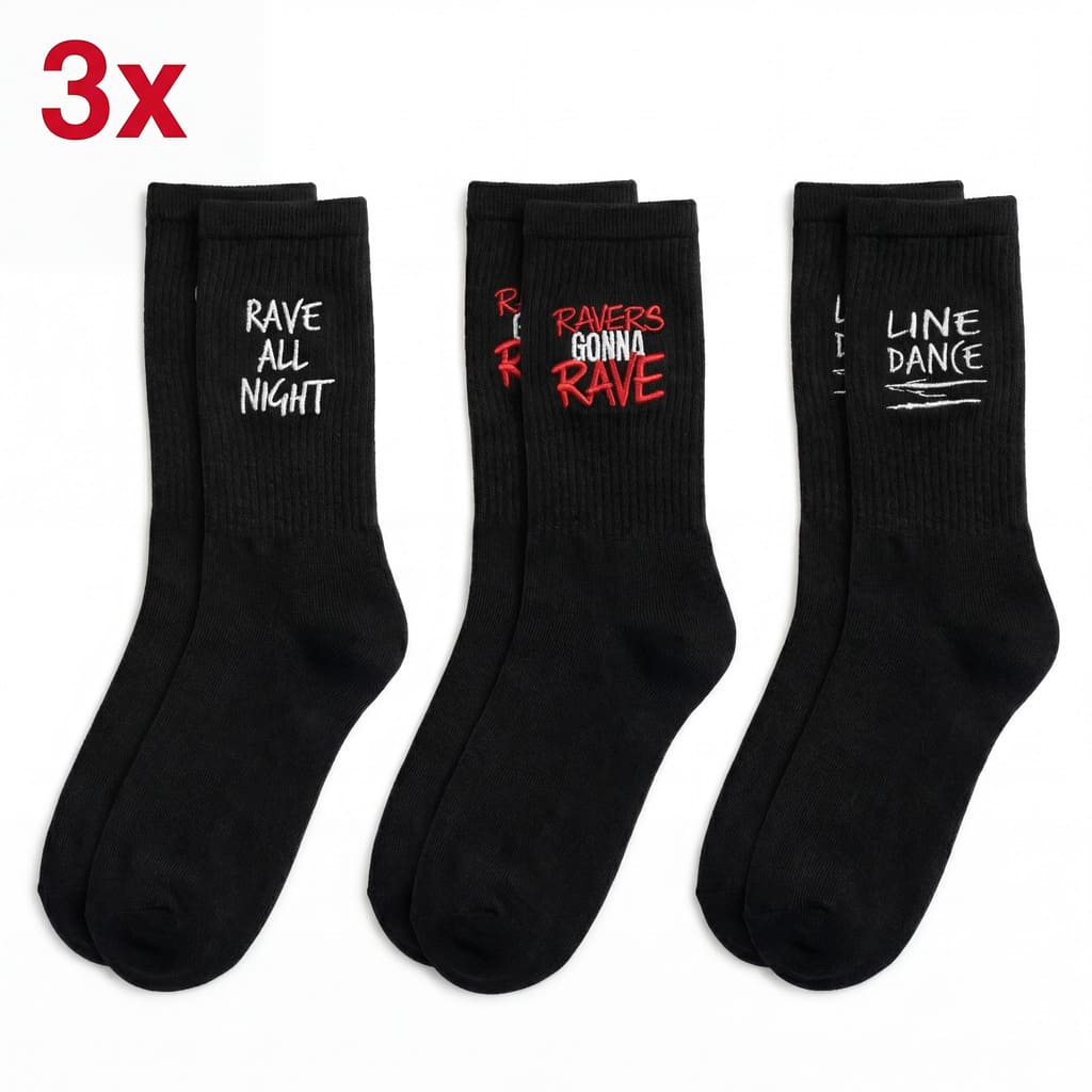 Socks Bundles – Techno Rave socks im Set