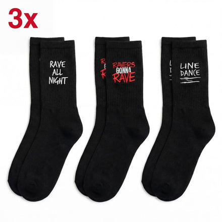 Set of 3 black