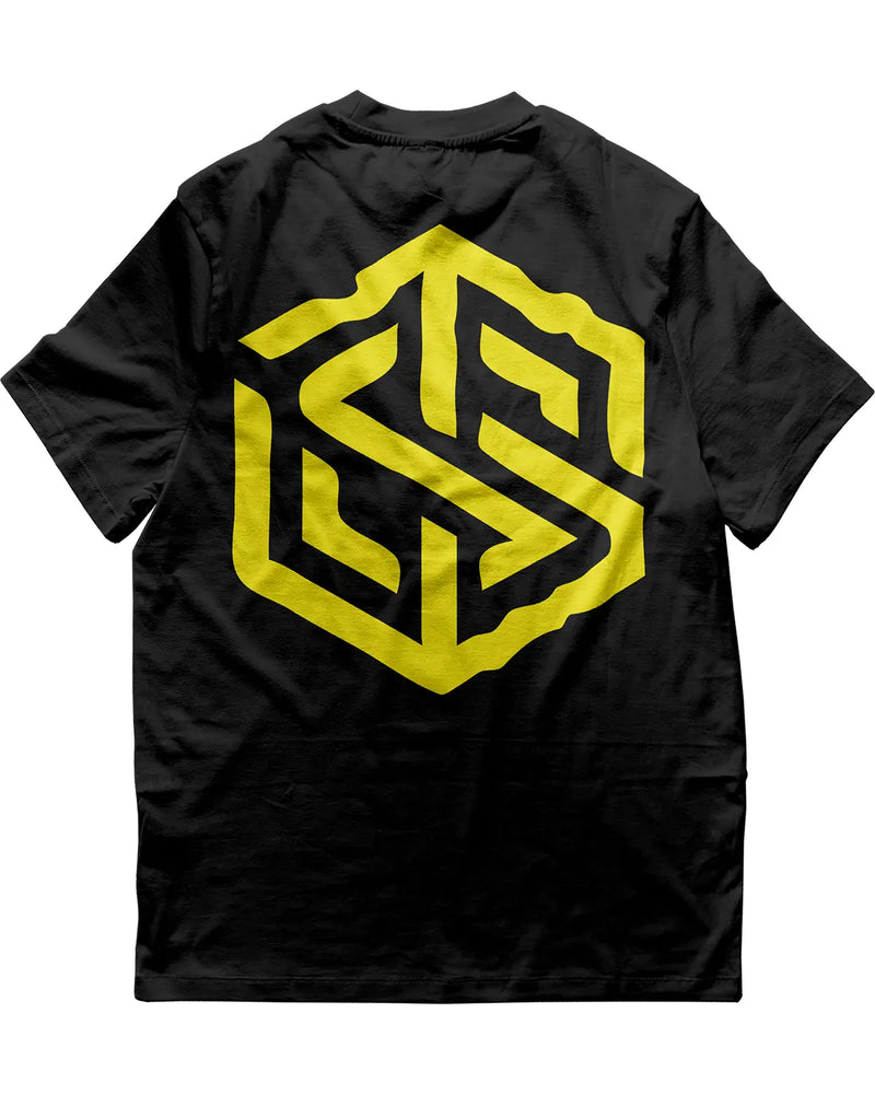 NYS - Neon T-Shirt (unisex, schwarz)