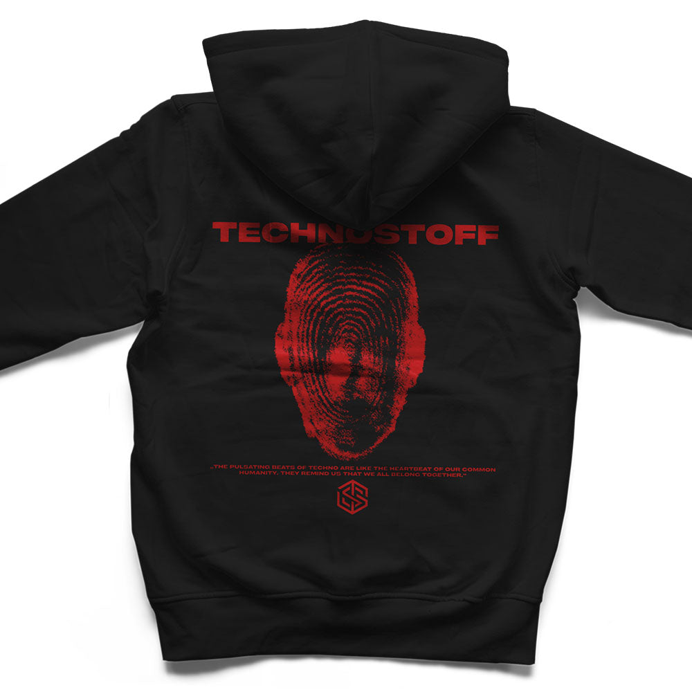 Red Headed Premium Zip Hoodie (nero, unisex)
