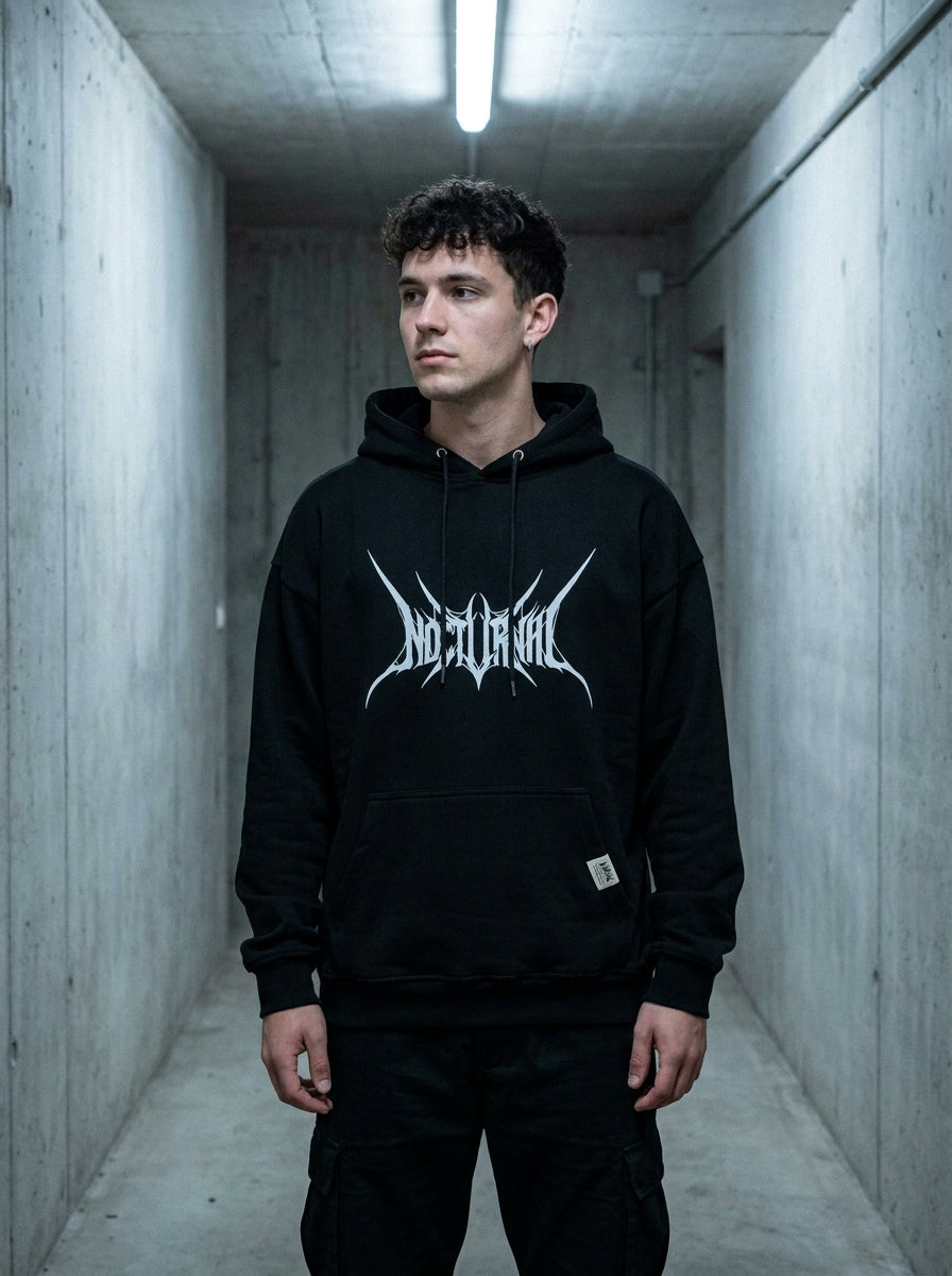Nocturnal Zombie Oversized Hoodie (unisex)