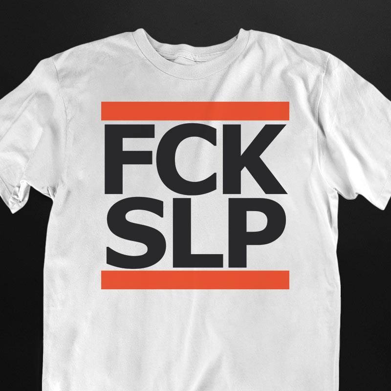 FCK SLP / F*ck Sleep T-Shirt (negro o blanco / unisex)