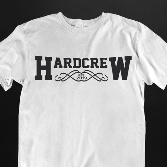 Black Technostoff Hardcrew T-shirt, front view