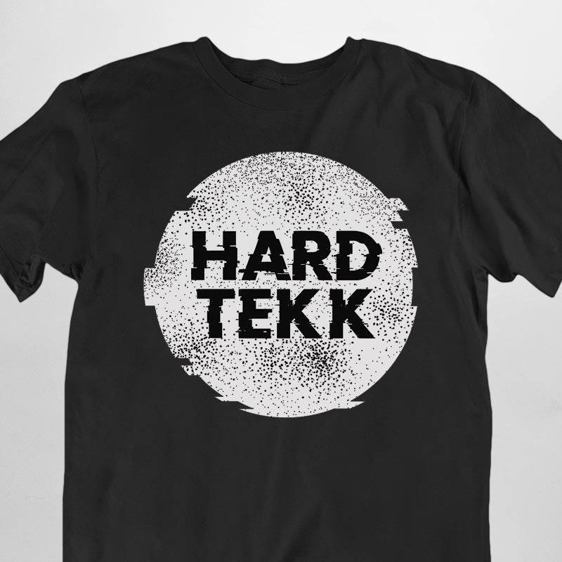 Hardtekk Circle T-Shirt (black / unisex)
