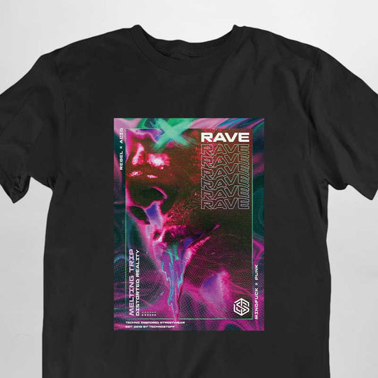 Melting Trip Acid T-Shirt von Technostoff