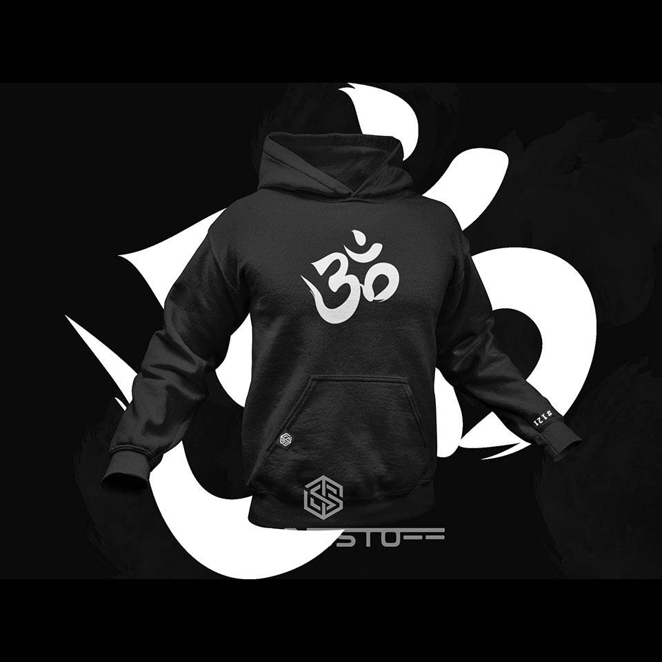 Om Goa Premium Hoodie (black)