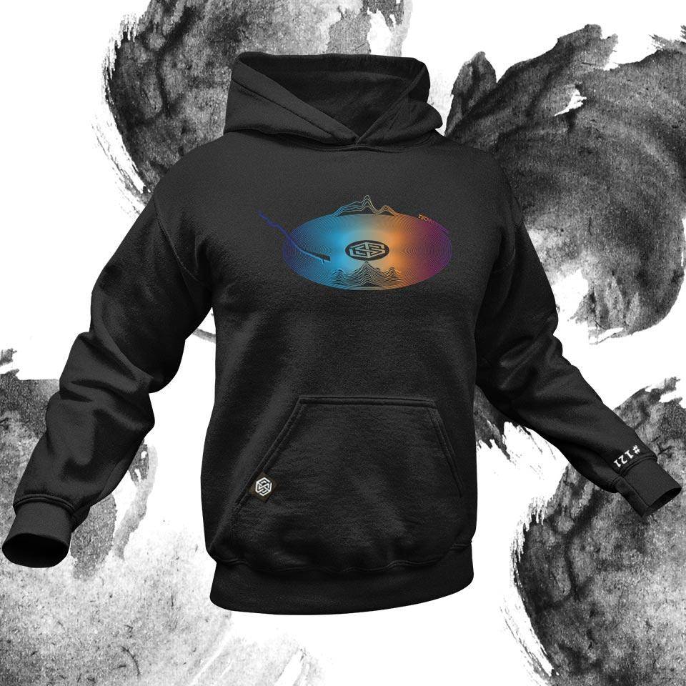 Techno Scratch Premium Hoodie