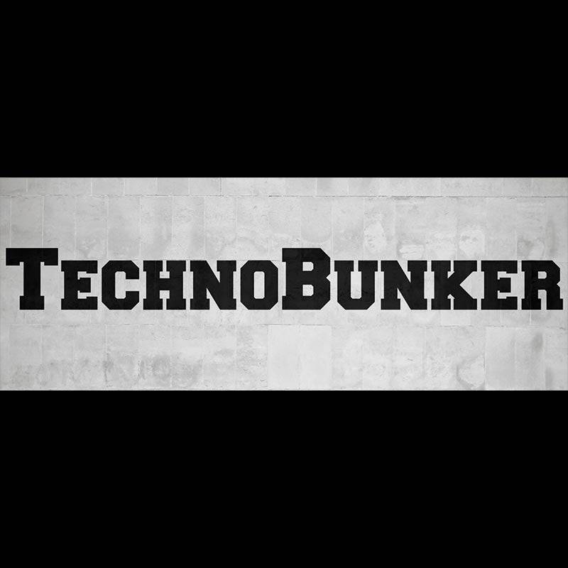 Techno Bunker Wall Sticker – diverse dimensioni