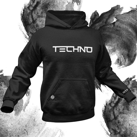 Cosy Technostoff hoodie 'Techno Premium Hoodie' – perfect for cool nights at the rave.