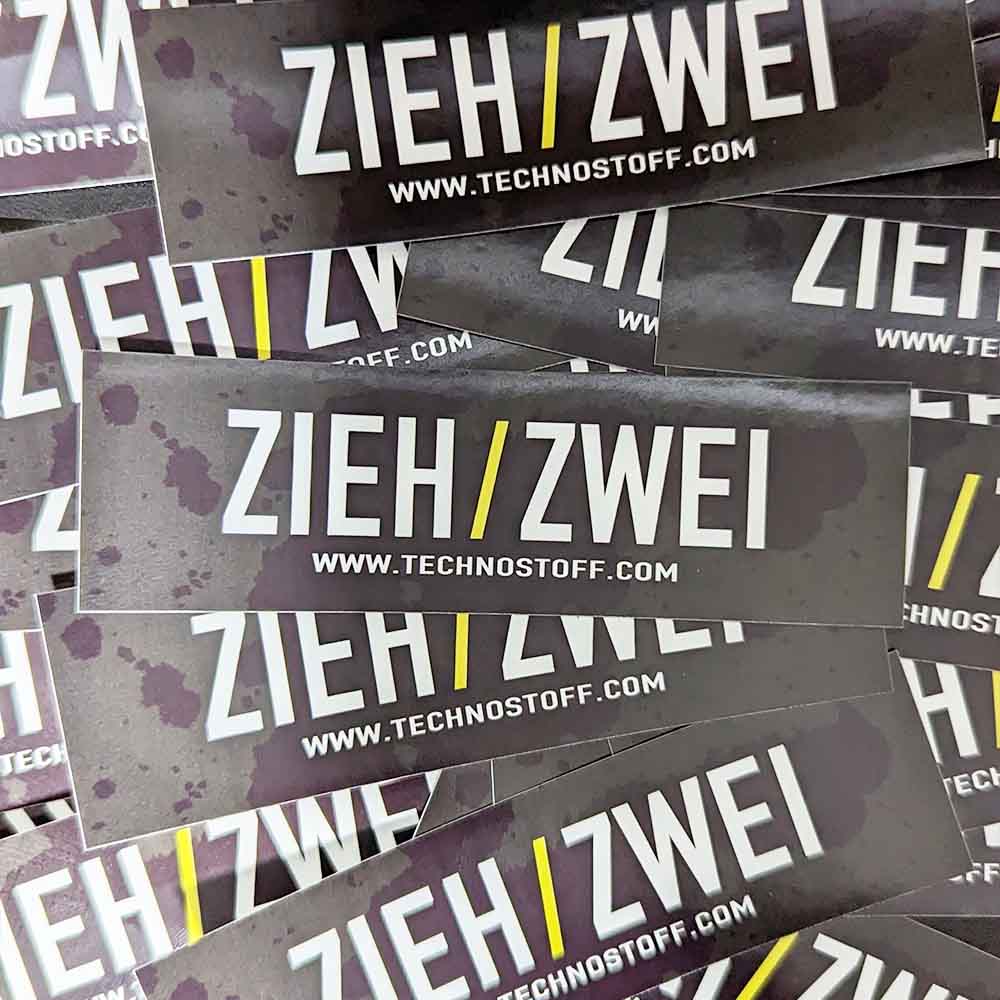 Zieh Zwei Pack di sticker